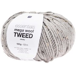 Essentials Mega Wool Tweed Chunky
