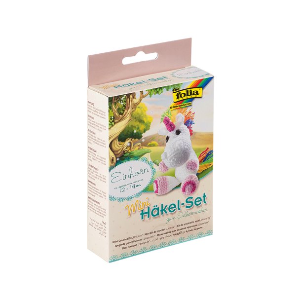 Mini Heklesett - Enhjrning