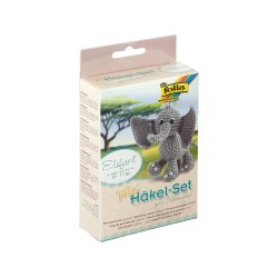 Mini Heklesett - Elefant