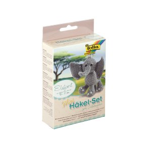 Mini Heklesett - Elefant