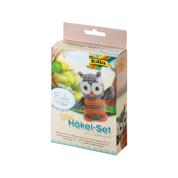 Mini Heklesett - Ugle