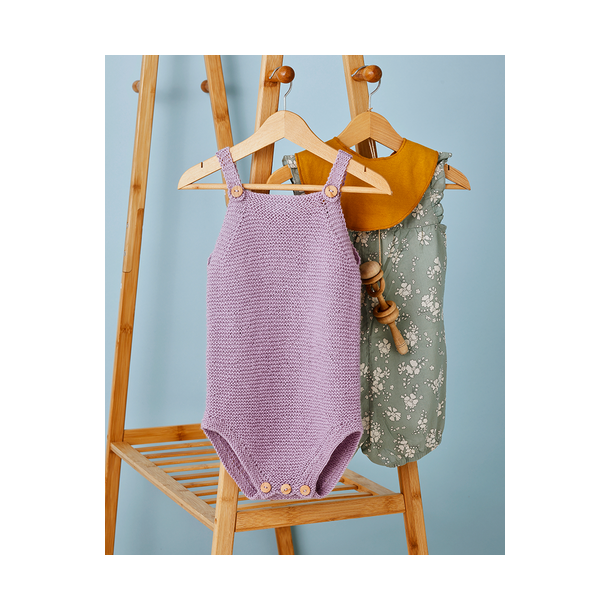 Romper i rettstrikk 0 - 24 mnd