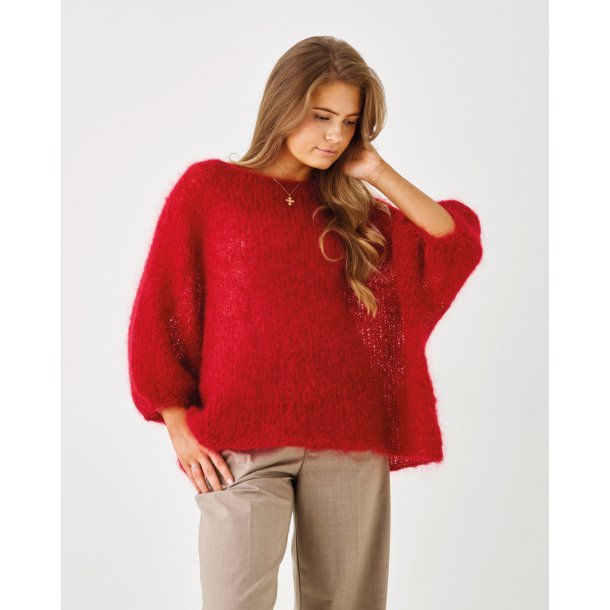 Oversized Raglanbluse