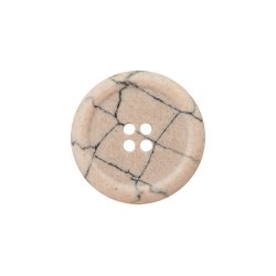 Resirkulert knapp Beige (4-hull)