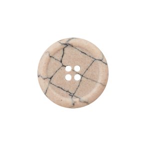 Resirkulert knapp Beige (4-hull)