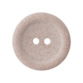 Resirkulert knapp Beige (2-hull)