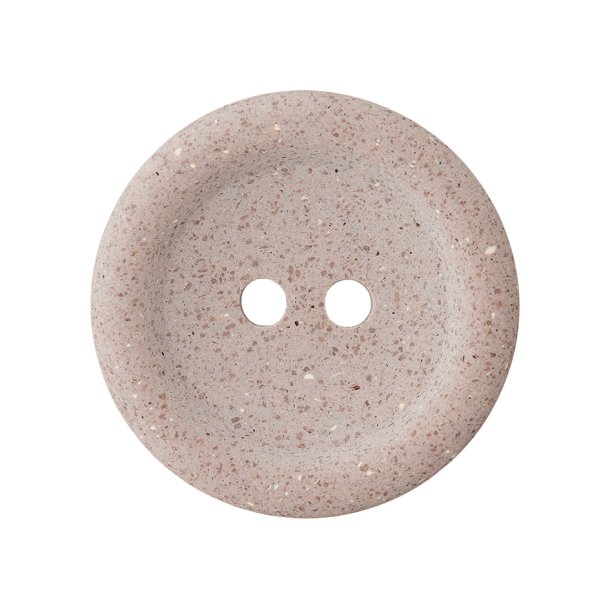 Resirkulert knapp Beige (2-hull)