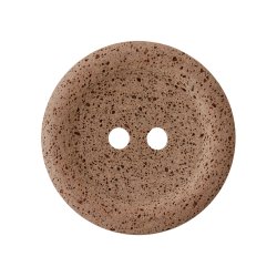 Resirkulert knapp Mrk brun (2-hull)