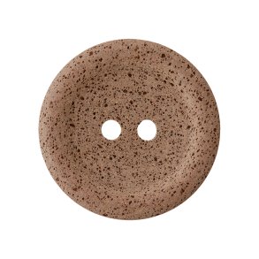 Resirkulert knapp Mrk brun (2-hull)