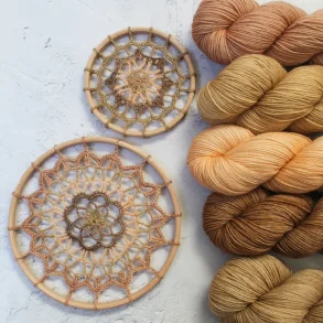 Gin and Tonic Crochet Mandala Kit - Harvest Moon