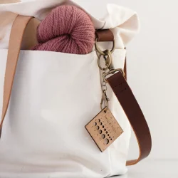 Gauge Ruler Keychain Metric