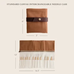 Standard Canvas Interchangeable Needle Case