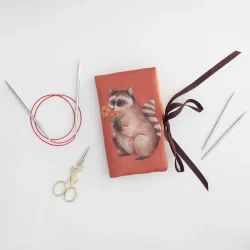 Milo the Raccoon - Needle Case