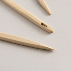 Wooden Nalbinding Needles and Case