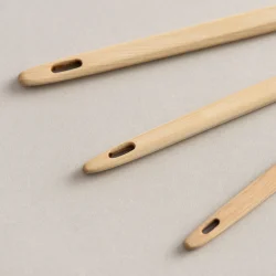Wooden Nalbinding Needles and Case