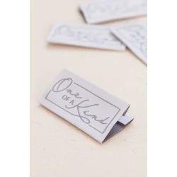 "One of a Kind" - 4 stk vevde merkelapper