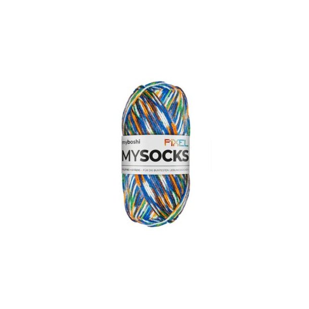 Mysocks Pixel Sokkegarn (150 g)