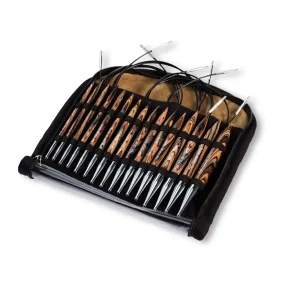 Knitpro Natural - Rundpinnesett m/etui 4,0 - 10,0 mm