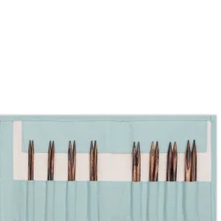 Knitpro Natural - Rundpinnesett m/etui 3,5 - 8,0 mm