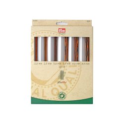 Knitpro Natural - Settpinner Sett 2,0 - 4,5 mm (20 cm)