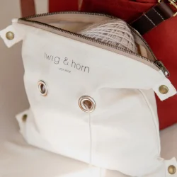 Canvas Crossbody Project Tote