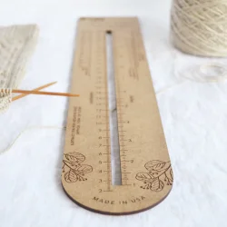 Sock Sizing Ruler