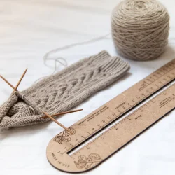 Sock Sizing Ruler