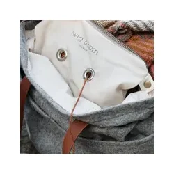 Wool Crossbody Project Tote