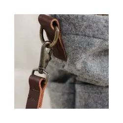 Wool Crossbody Project Tote